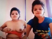 Cute Desi girl Shows her Boobs and Pussy