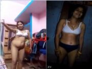 Desi Bhabhi Shows her Pussy and Nude Dance