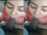 Sexy Desi Girl Sucking Dick